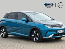 Blue/grey Used 2024 BYD Dolphin Design Hatchback | £20,995 (Expensive)