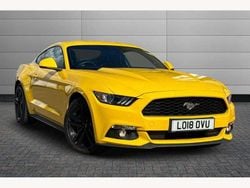Yellow Used 2018 Ford Mustang Coupe | £23,494 (Fair price)