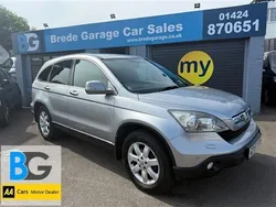 Silver Used 2008 Honda CR-V ES SUV | £2,395 (Fair price)