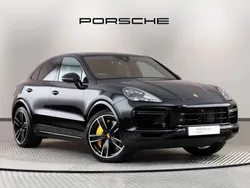Jet black metallic Used 2020 Porsche Cayenne Turbo SUV | £75,000 (A bit pricey)