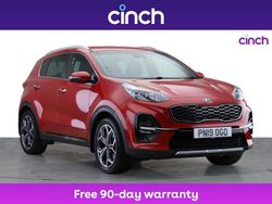 Red Used 2019 Kia Sportage GT-Line SUV | £16,599 (A bit pricey)
