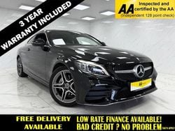 Black Used 2020 Mercedes C200 AMG Line Premium Coupe | £18,495 (Fair price)