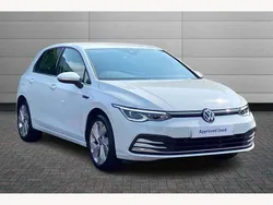 White Used 2022 VW Golf VIII Style Hatchback | £19,495 (Fair price)