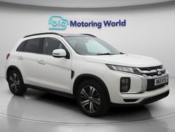 White Used 2021 Mitsubishi ASX SUV | £11,800 (Fair price)