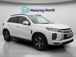 White Used 2021 Mitsubishi ASX SUV | £11,800 (Fair price)