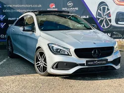 Silver Used 2018 Mercedes CLA220 AMG line Sedan | £15,900 (Fair price)