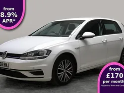 White Used 2018 VW Golf VII SE Hatchback | £11,850 (Good price)