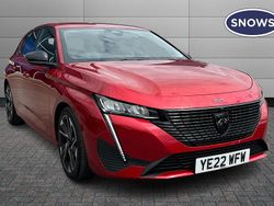 Red Used 2022 Peugeot 308 Allure Premium Hatchback | £15,284 (Fair price)
