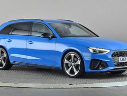 Blue Used 2021 Audi A4 Black Edition Estate | £22,977 (Expensive)