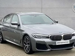Grey Used 2023 BMW 545e M Sport Sedan | £36,555 (Good price)