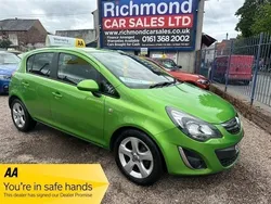 Green Used 2012 Vauxhall Corsa Hatchback | £3,495 (Fair price)