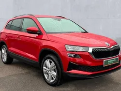 Red New 2025 Skoda Karoq SE Drive SUV | £25,662 (Fair price)