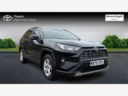 Black Used 2020 Toyota RAV4 Hybrid SUV | £18,304 (Super price)