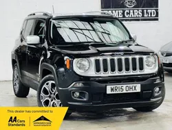 Black Used 2015 Jeep Renegade Limited SUV | £5,500 (Fair price)