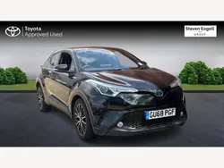 Black Used 2018 Toyota C-HR SUV | £15,396 (A bit pricey)