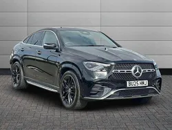Black Used 2025 Mercedes GLE450 AMG AMG Line Premium Plus Coupe | £72,150 (Good price)