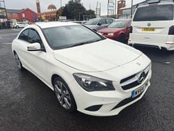 White Used 2014 Mercedes CLA200 Coupe | £7,995 (Fair price)