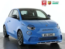 Blue Used 2024 Abarth 500e Scorpionissima Hatchback | £25,499 (Fair price)