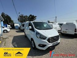 White Used 2021 Ford Transit Custom Limited | £18,995 (Fair price)