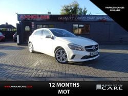 White Used 2017 Mercedes A180 Executive Hatchback | £8,495 (Good price)
