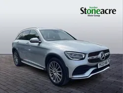 Silver Used 2022 Mercedes GLC300 AMG Line Premium SUV | £32,990 (Super price)