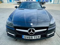 Black Used 2015 Mercedes SLK200 AMG Cabriolet | £11,200