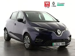 Blue Used 2023 Renault Zoe Techno Hatchback | £12,699 (Fair price)
