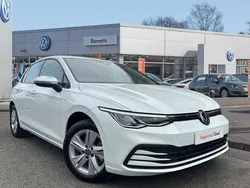 White Used 2022 VW Golf VIII Life Hatchback | £15,699 (Good price)