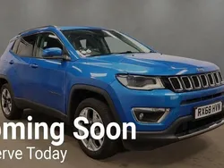 Blue Used 2018 Jeep Compass Limited SUV | £12,490 (A bit pricey)