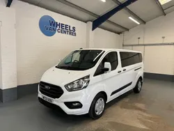 White Used 2021 Ford Transit Custom Trend Estate | £16,990 (Good price)