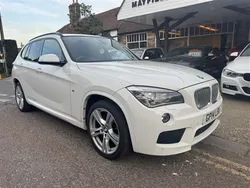 White Used 2014 BMW X1 M Sport SUV | £13,990