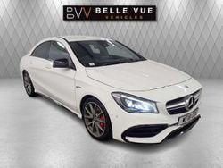 White Used 2018 Mercedes CLA45 AMG Sedan | £19,995 (Fair price)