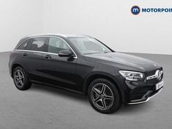 Black Used 2022 Mercedes GLC220 AMG line SUV | £29,699 (Fair price)
