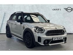 White silver Used 2020 Mini Cooper S Countryman Classic SUV | £20,450 (Fair price)