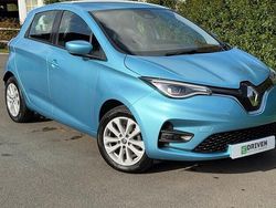 Blue Used 2021 Renault Zoe Iconic Hatchback | £9,995 (Fair price)