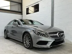 Silver Used 2015 Mercedes CLS220 AMG line Sedan | £14,000 (Fair price)