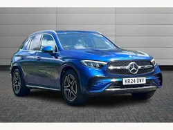 Blue Used 2024 Mercedes GLC300e AMG line SUV | £43,750 (A bit pricey)
