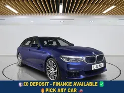 Blue Used 2019 BMW 530 M Sport Estate | £18,599 (Good price)