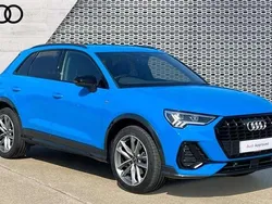 Blue Used 2021 Audi Q3 Black Edition SUV | £25,445 (Fair price)