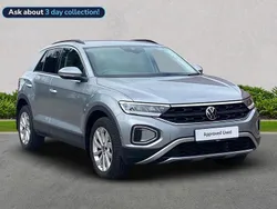 Silver Used 2024 VW T-Roc Match SUV | £21,283 (Good price)