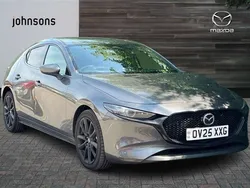 Grey New 2025 Mazda 3 Exclusive-Line Hatchback | £24,942 (Expensive)