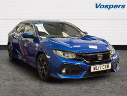 Blue Used 2017 Honda Civic SR Hatchback | £11,990 (Fair price)