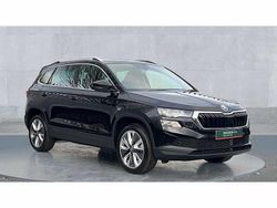 Black magic pearlescent Used 2025 Skoda Karoq SE L SUV | £27,990 (Fair price)