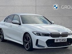 White Used 2023 BMW 320 M Sport | £28,993 (Fair price)