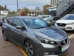 Grey Used 2021 Nissan Leaf N-Connecta Hatchback | £7,490 (Fair price)