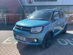 Blue/black Used 2018 Suzuki Ignis SZ-T Hatchback | £7,991 (A bit pricey)