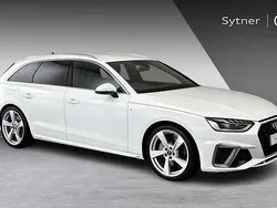 White Used 2022 Audi A4 S-Line Estate | £28,250 (Fair price)