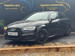 Black Used 2018 Audi A3 S-Line Hatchback | £15,490 (Fair price)
