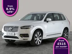 White Used 2021 Volvo XC90 Inscription SUV | £29,854 (Fair price)