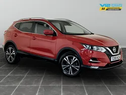 Red Used 2020 Nissan Qashqai N-Connecta SUV | £9,795 (Good price)
